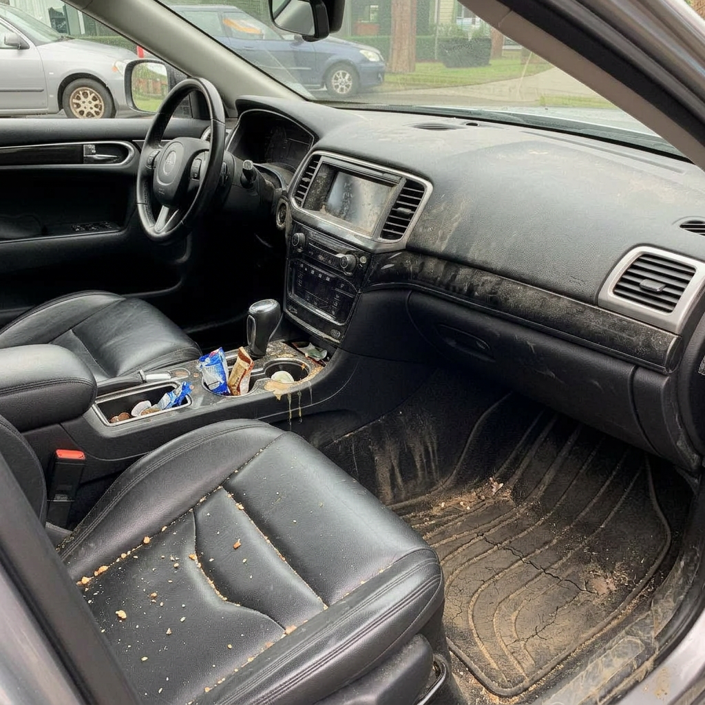 Interior before